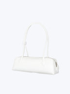Alaïa Le Teckel Medium Shoulder Bag | White