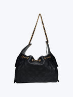 Chanel Caviar Quilted Small Chanel 25 Handbag In Black