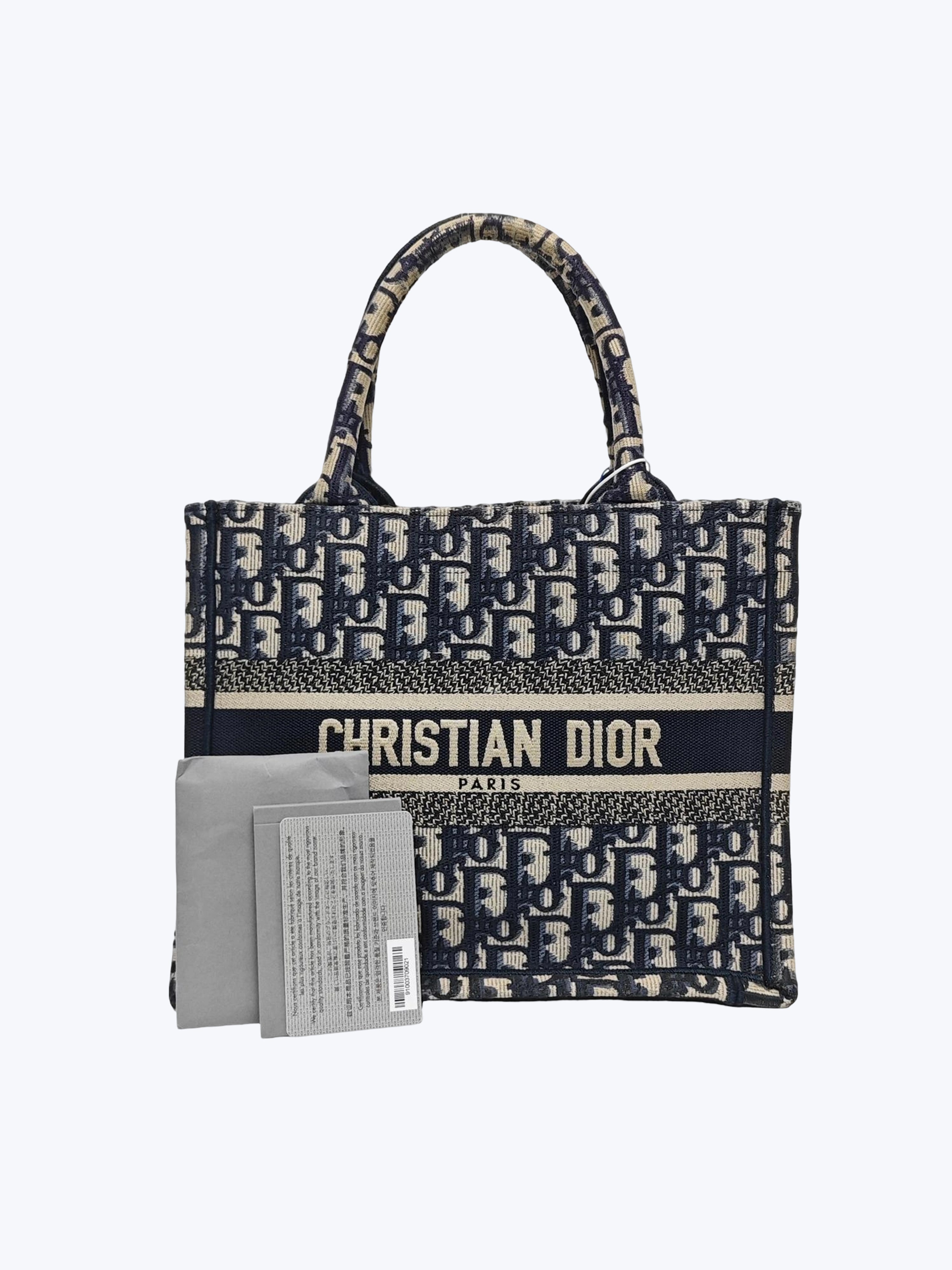 Christian Dior Small Book Tote Bag