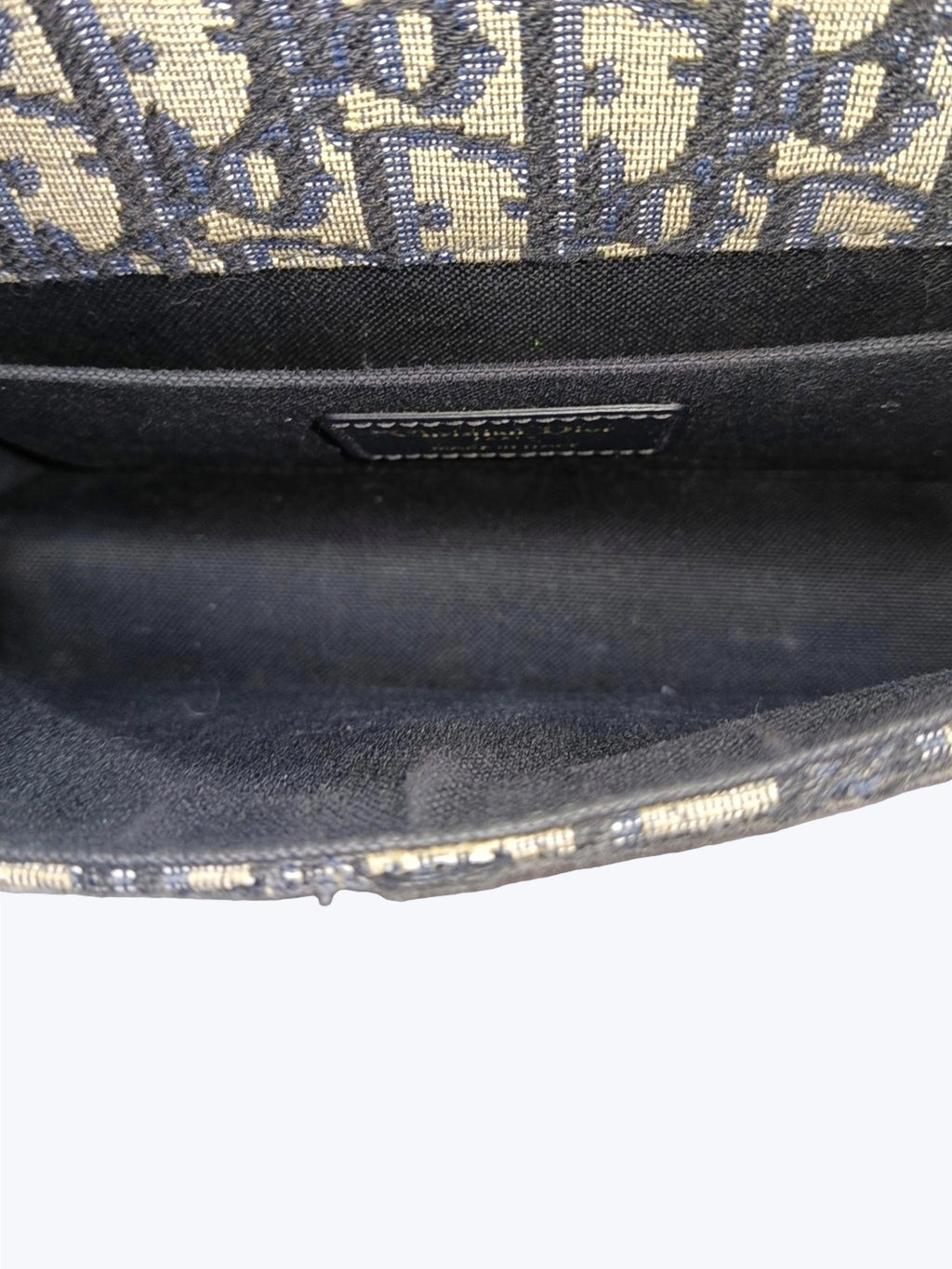 Christian Dior Navy 30 Montaigne East-West Chain Bag