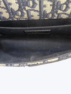 Christian Dior Navy 30 Montaigne East-West Chain Bag