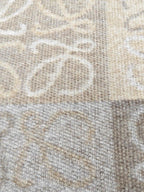 Loewe Fringed intarsia Scarf in wool and cashmere