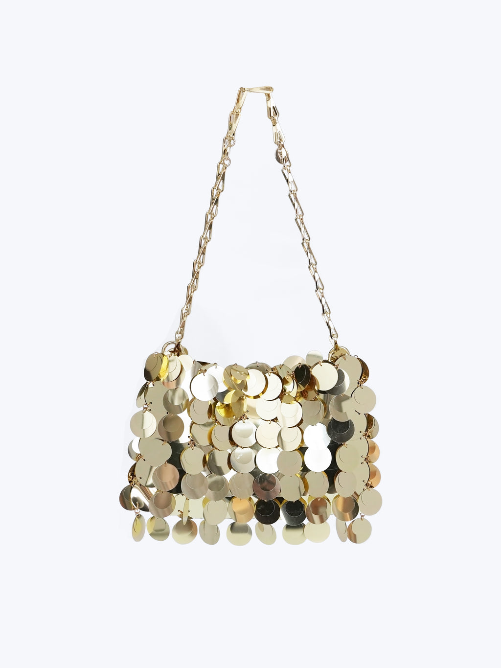 Paco Rabanne Sparkle layered bag | Gold