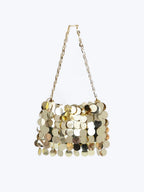 Paco Rabanne Sparkle layered bag | Gold