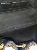 Chanel Caviar Quilted Small Chanel 25 Handbag In Black