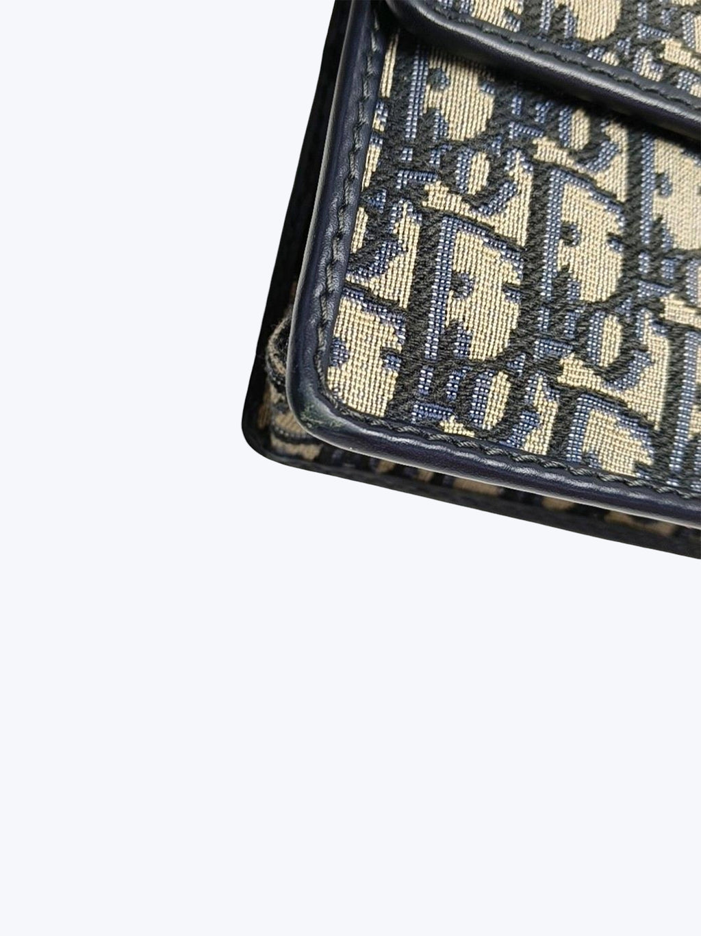 Christian Dior Navy 30 Montaigne East-West Chain Bag