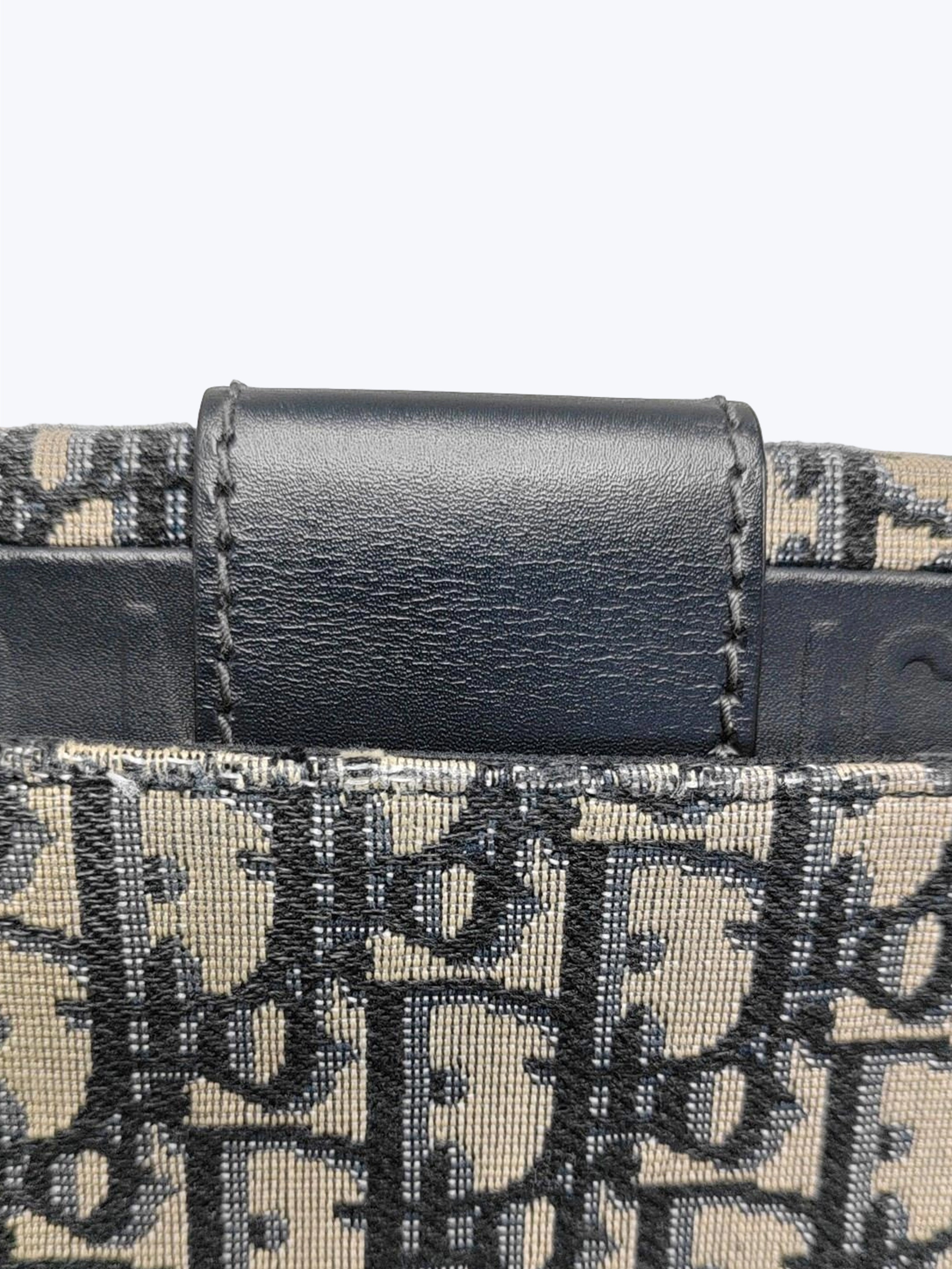 Christian Dior 30 Montaigne Oblique Canvas Box Bag