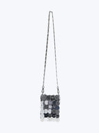 Paco Rabanne Mini Sparkle Hobo bag | Silver
