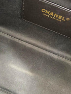 Chanel Caviar Quilted Small Chanel 25 Handbag In Black