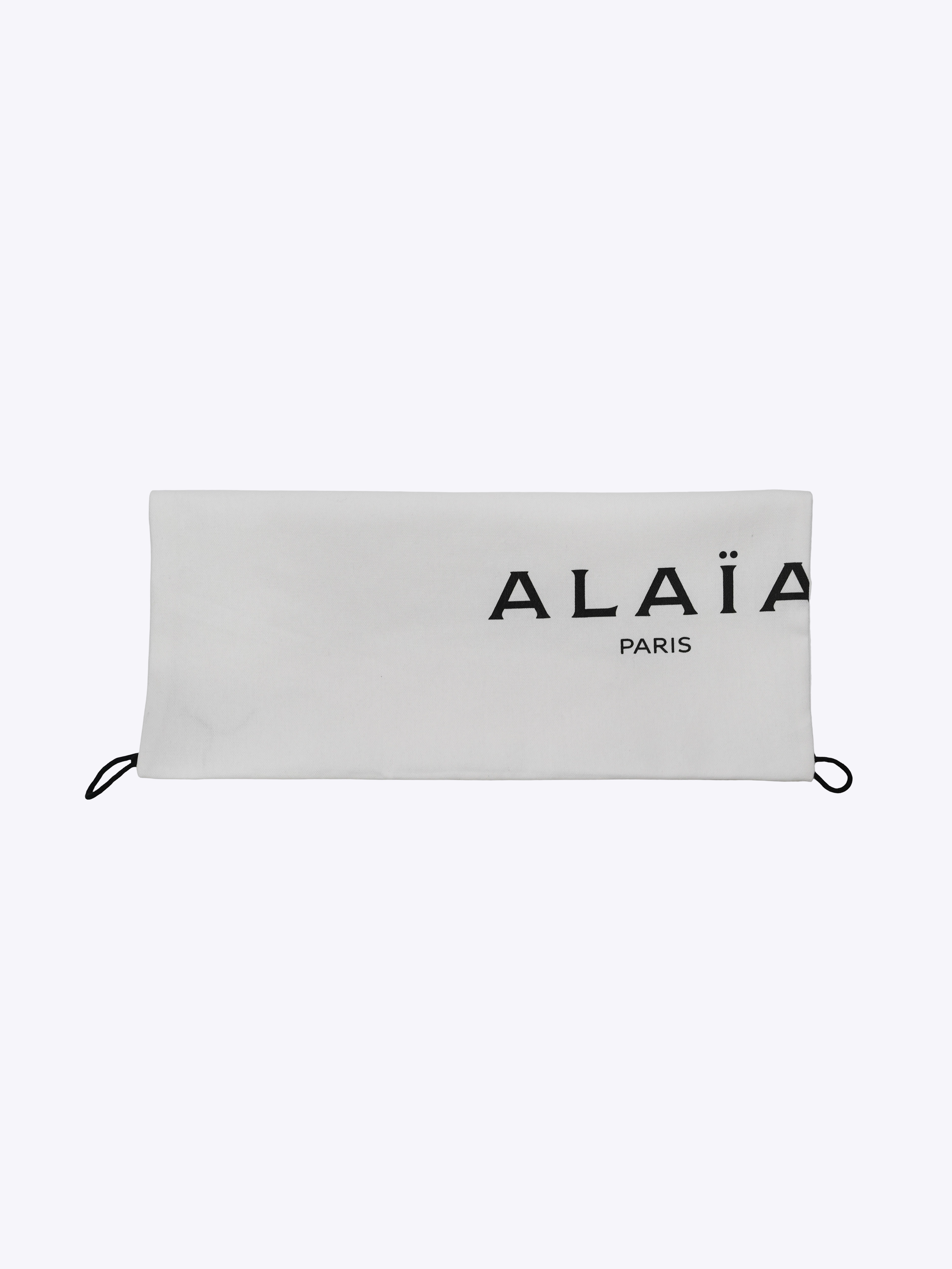 Alaïa Le Click East West Small Baguette Bag | White