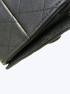 Chanel Caviar Quilted Small Chanel 25 Handbag In Black