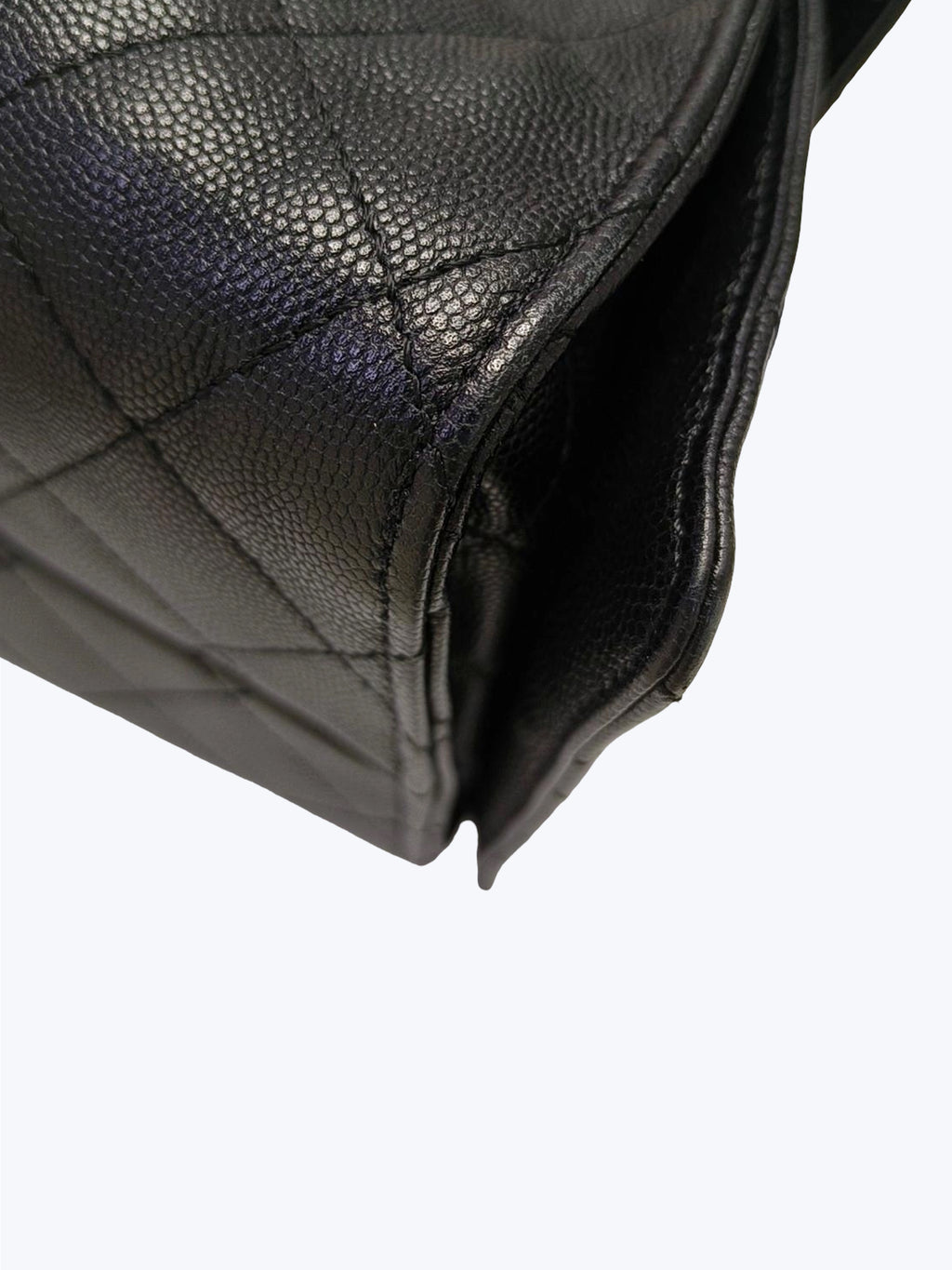 Chanel Caviar Quilted Small Chanel 25 Handbag In Black