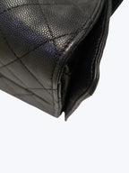 Chanel Caviar Quilted Small Chanel 25 Handbag In Black