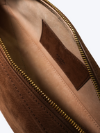 Alaïa Le Teckel Medium Shoulder Bag | Nubuck Brown