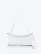 Alaïa Le Click East West Small Baguette Bag | White