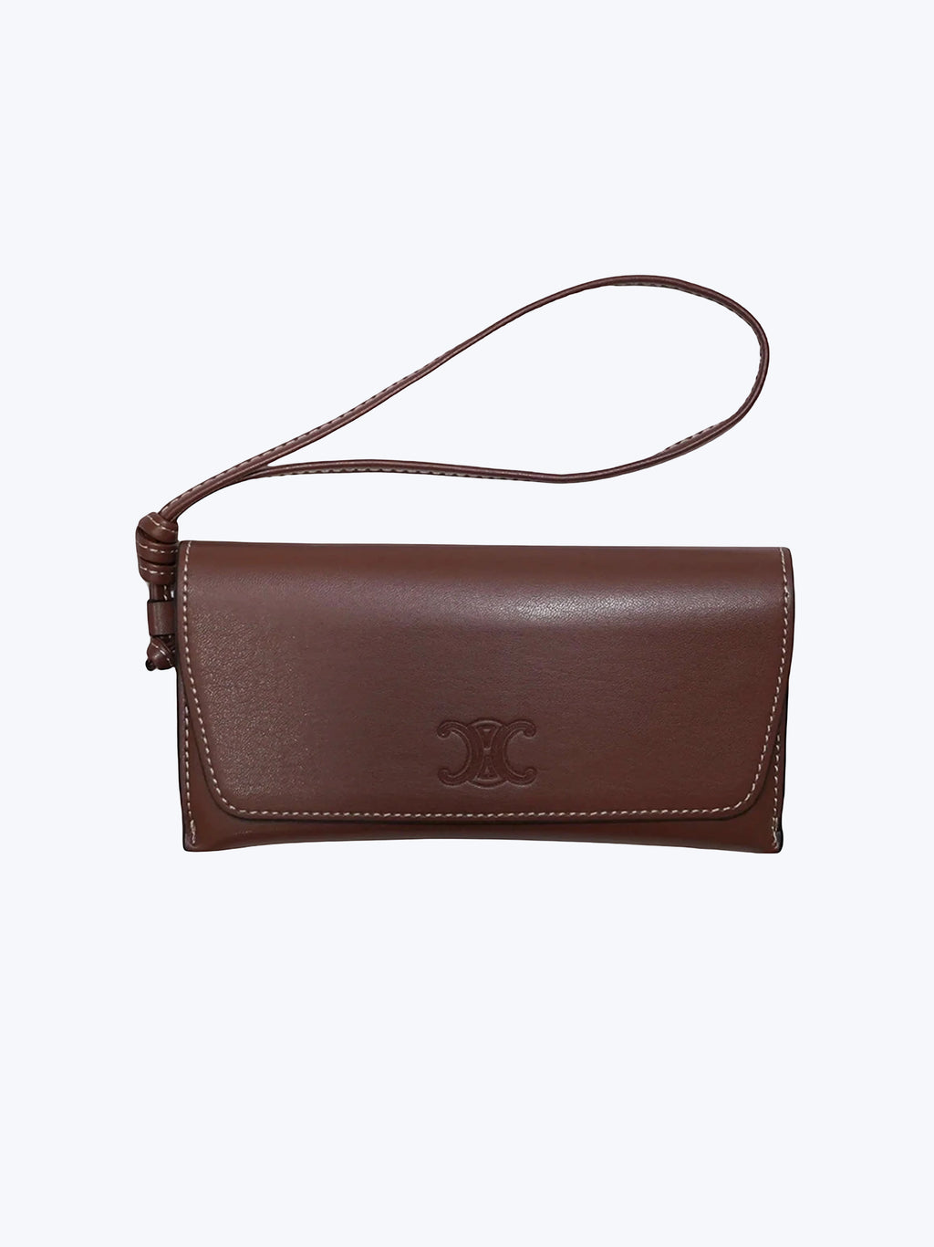 CELINE TRIOMPHE METAL 01 SUNGLASSES IN METAL GOLD / GREEN