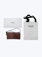 CELINE TRIOMPHE METAL 01 SUNGLASSES IN METAL GOLD / GREEN