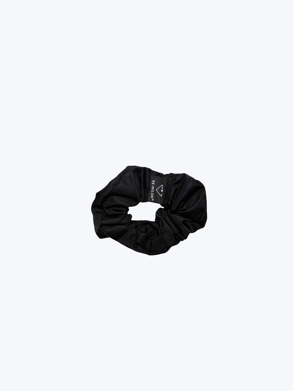 Prada Re-Nylon Scrunchie In Black