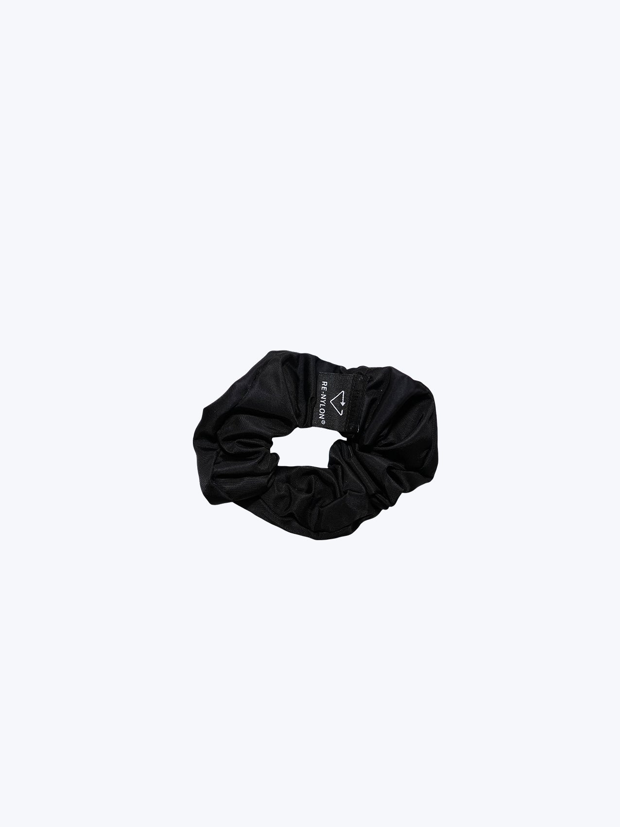 Prada Re-Nylon Scrunchie In Black