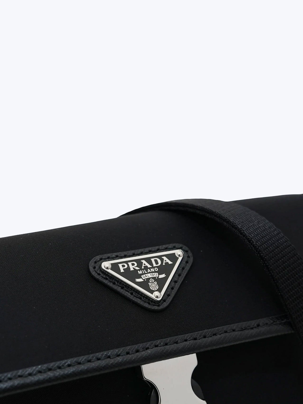 Prada Re-Nylon and Saffiano leather smartphone case