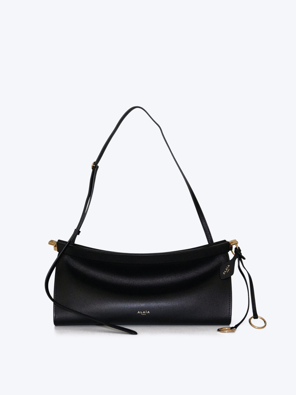 Alaïa Le Click East West Medium Baguette Bag | Black