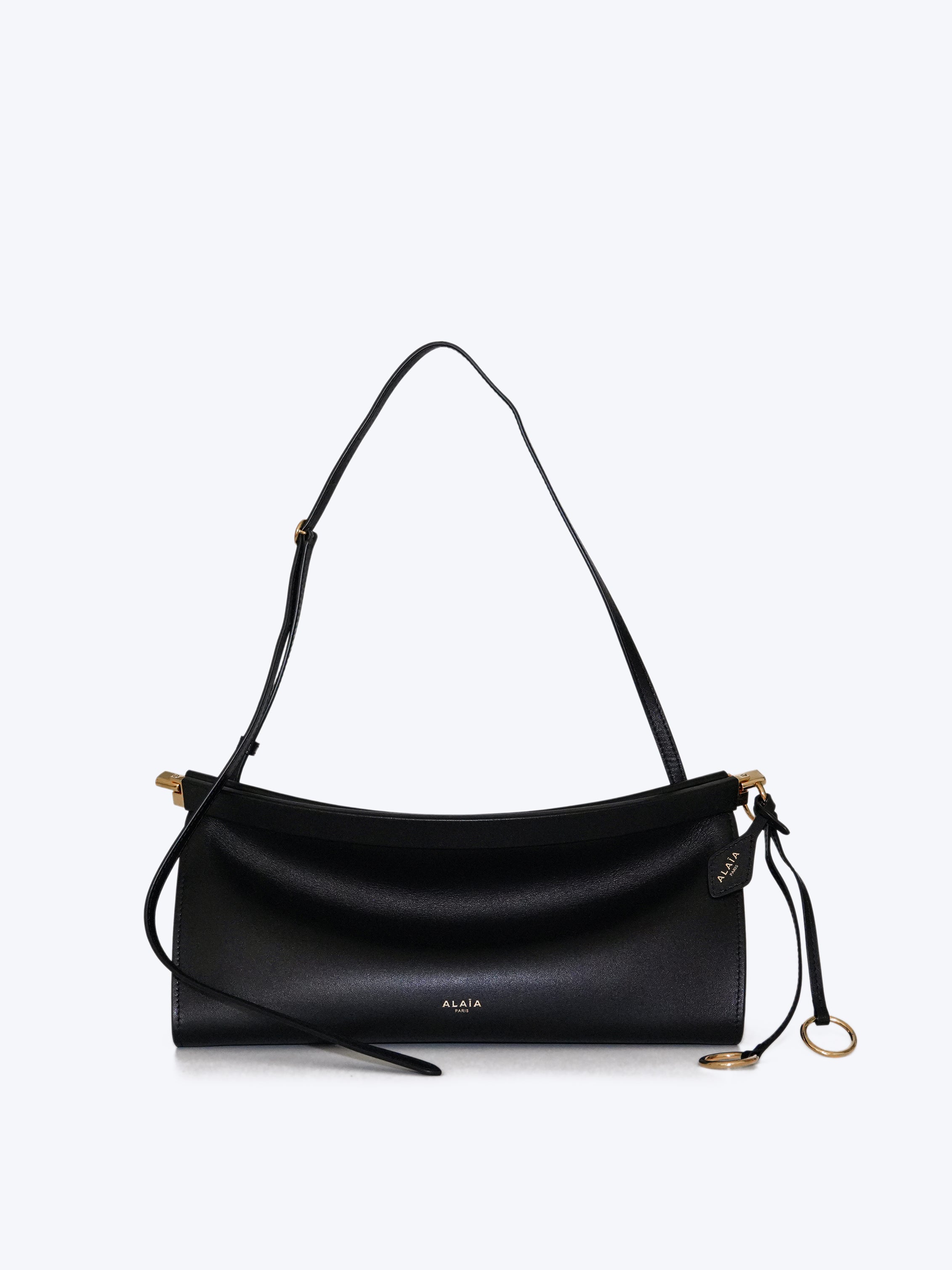 Alaïa Le Click East West Medium Baguette Bag | Black