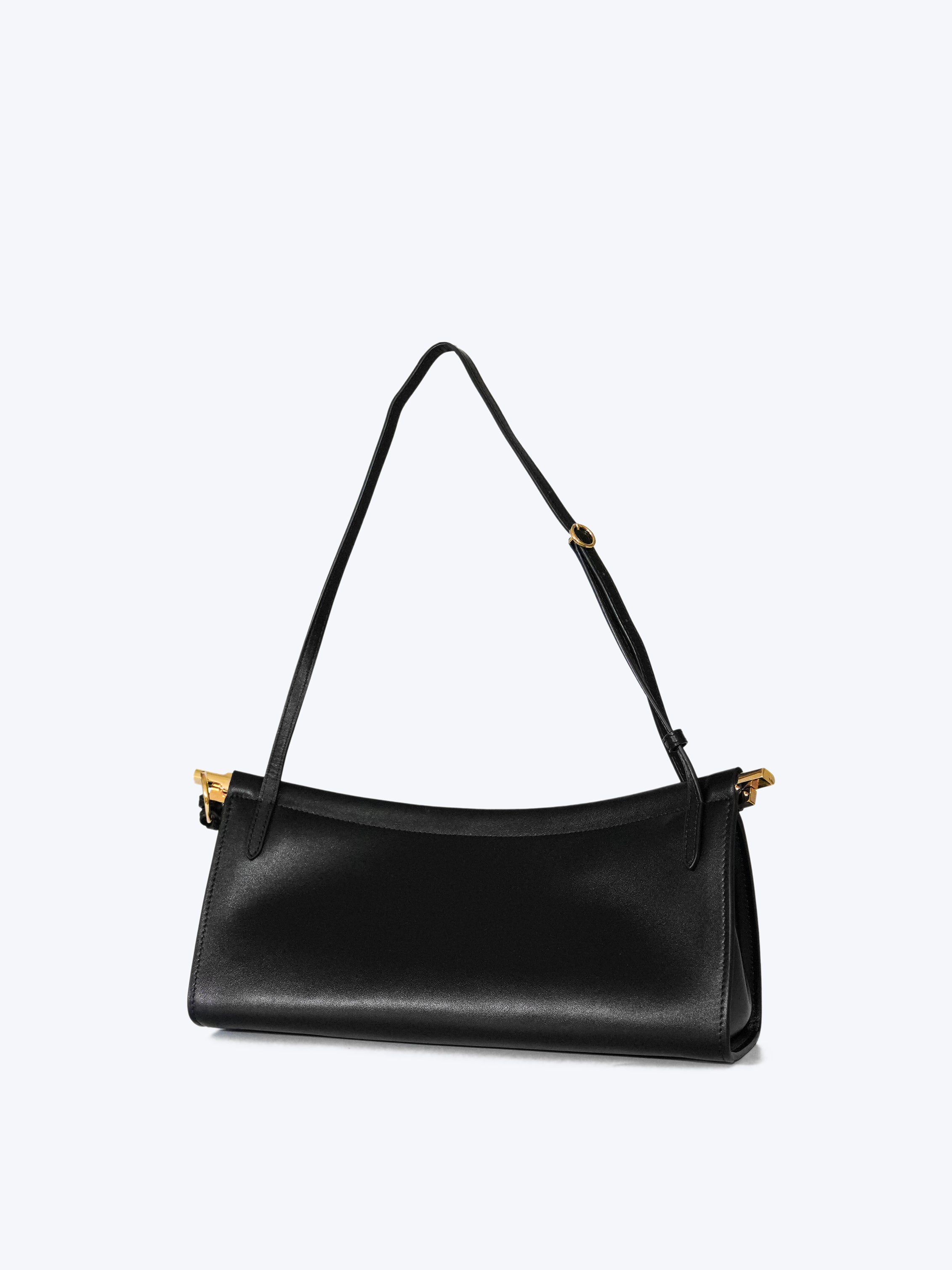 Alaïa Le Click East West Medium Baguette Bag | Black