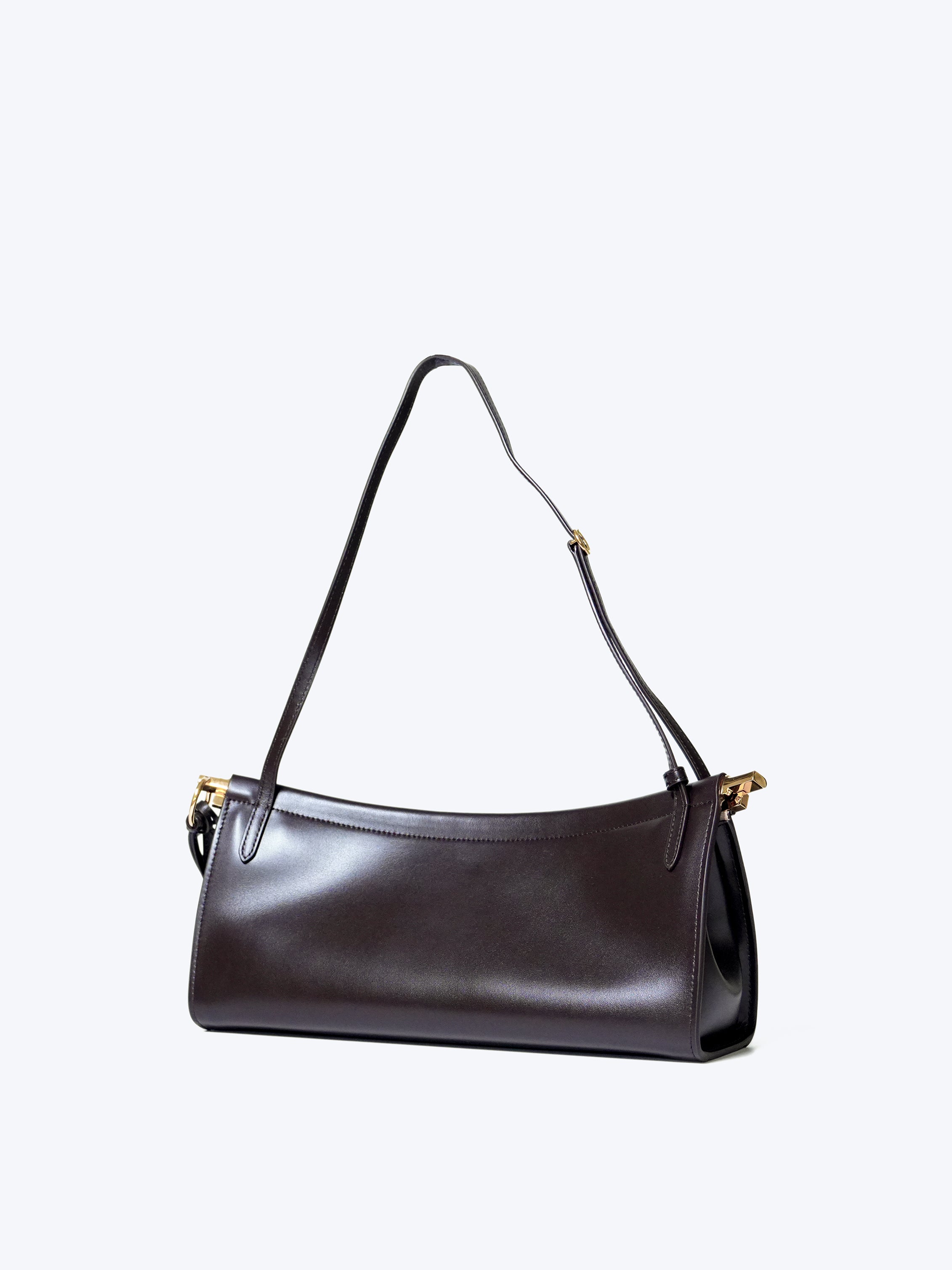 Alaïa Le Click East West Medium Baguette Bag | Dark Brown